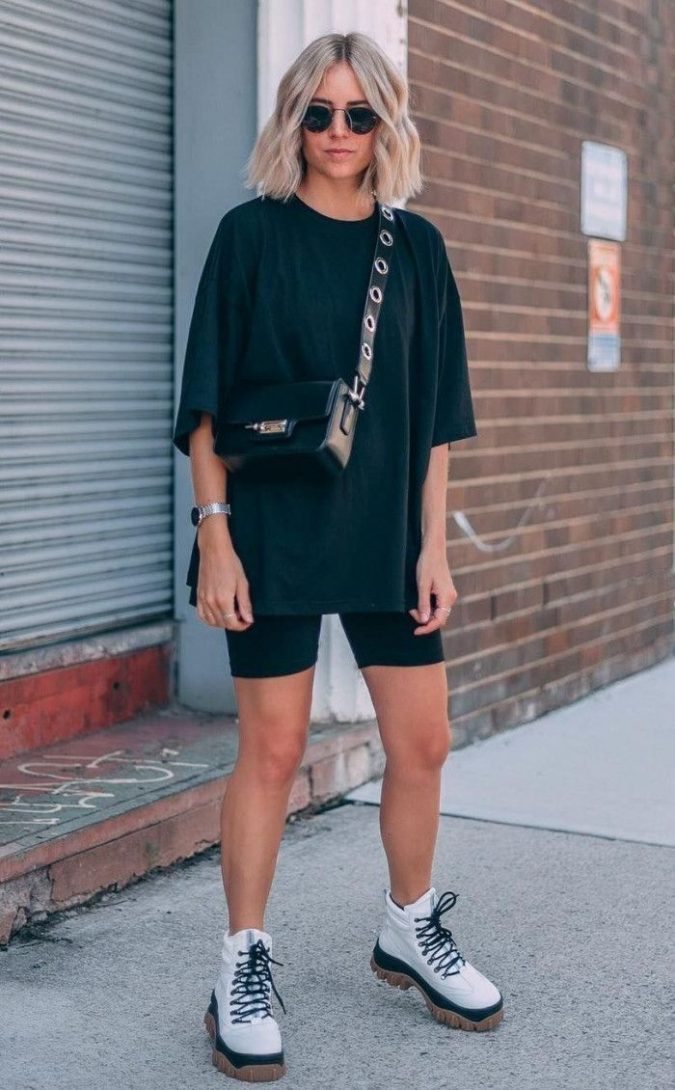 Top 5 Plus Size Biker Shorts Outfit Ideas