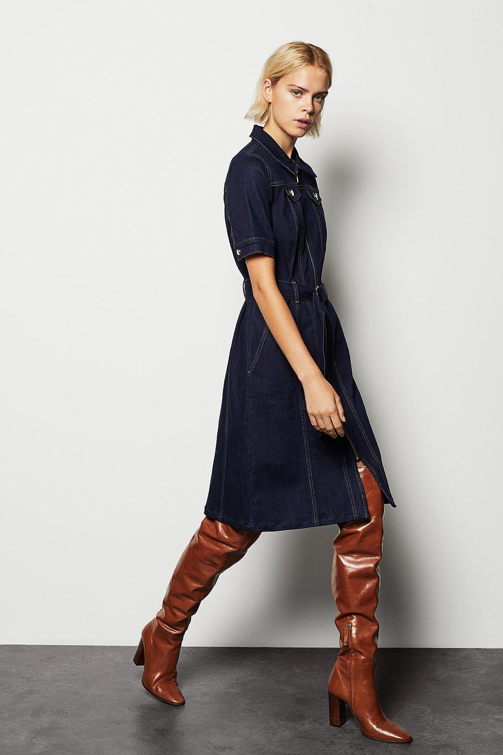 65+ Smartest Business Casual Attire for Women 19 Denim Dress. 65+ Smartest Business Casual Attire for Women - 16