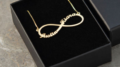 Infinity-2-Names-Necklace-390x220 7 Christmas Gift Ideas for Employees That Are Fun and Useful