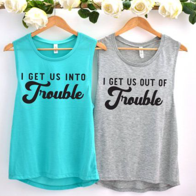 Muscle-tank-tops 8 Cutest Matching Outfits for Boyfriend And Girlfriend
