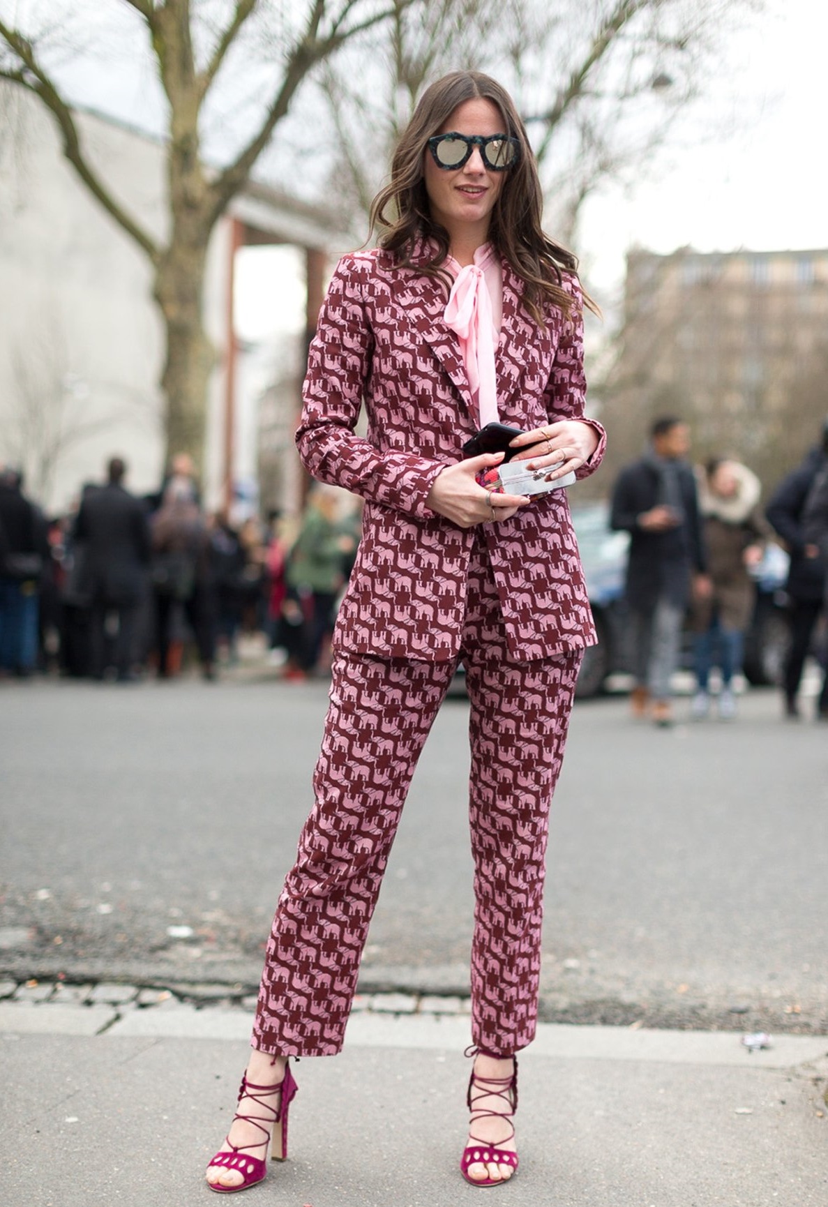 65+ Smartest Business Casual Attire for Women 5 Patterned Suit 2 65+ Smartest Business Casual Attire for Women - 4