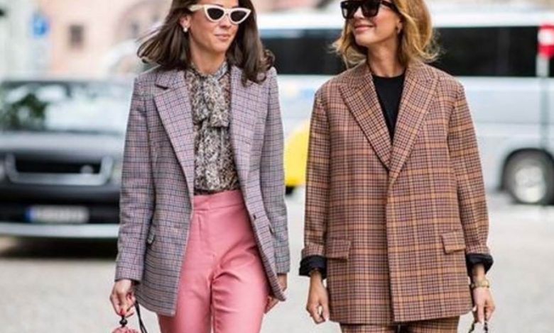 Patterned Suit. 3 65+ Smartest Business Casual Attire for Women - Fashion Magazine 134