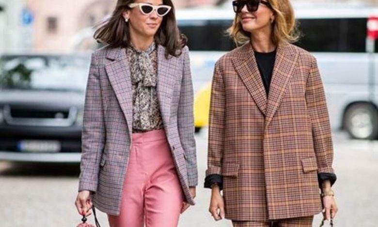 Patterned Suit. 3 65+ Smartest Business Casual Attire for Women - Formal outfits ideas 1