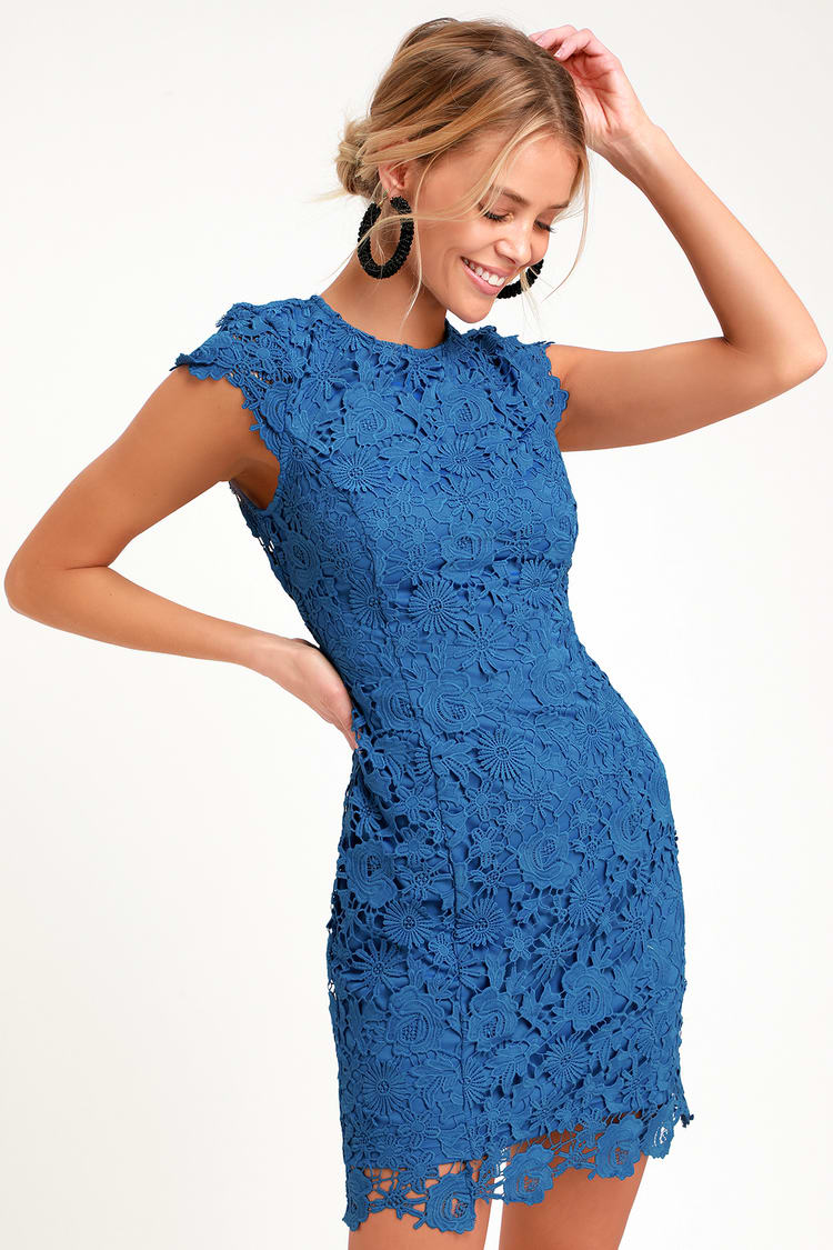 60+ Most Fashionable Semi Formal Wedding Dresses for Female Guests 59 Romance lace backless dress. 2 60+ Most Fashionable Semi Formal Wedding Dresses for Female Guests - 52