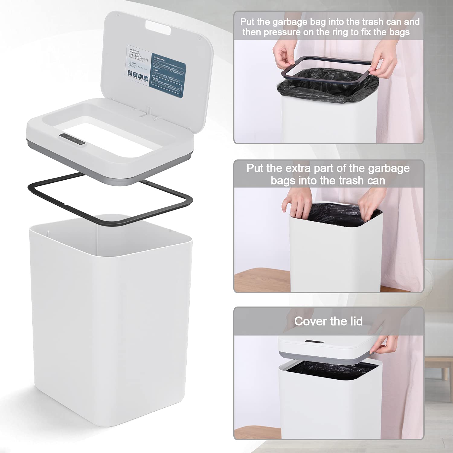 Top 10 Gift Ideas For 70 Years Old Woman in Birthday 12 Sensor Trash Can. Top 10 Gift Ideas For 70 Years Old Woman in Birthday - 7