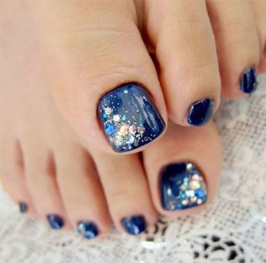 50+ Hottest Disney Toenail Design Ideas 28 The Elsa Toenail Design. 1 50+ Hottest Disney Toenail Design Ideas - 25