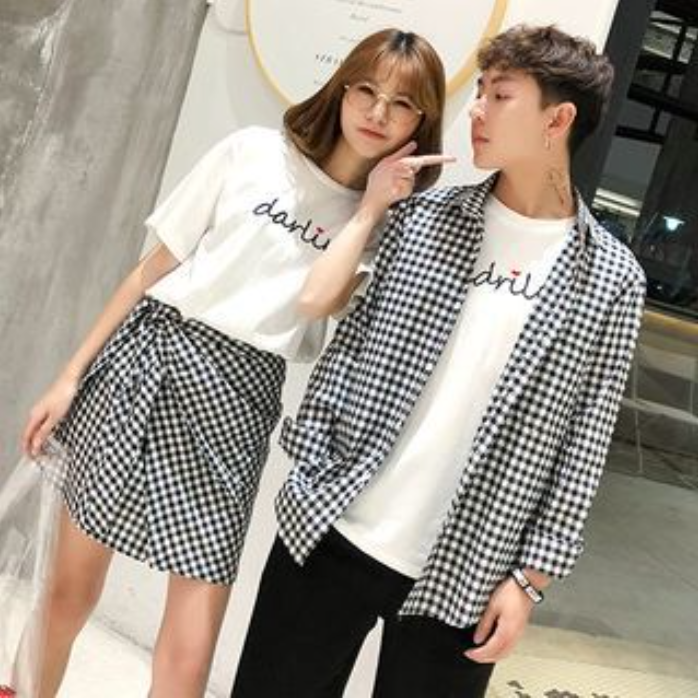 The-plaid-separates 8 Cutest Matching Outfits for Boyfriend And Girlfriend