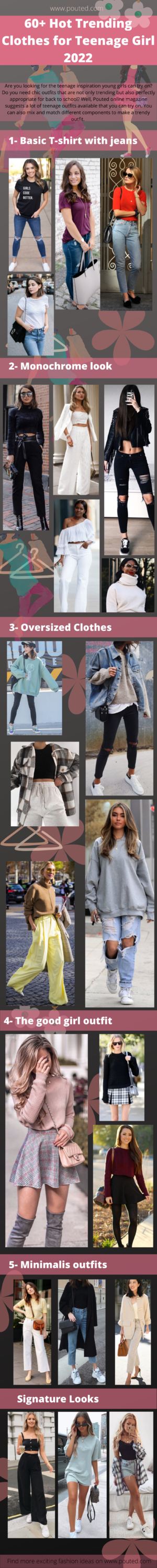 60+ Hot Trending Clothes for Teenage Girl 