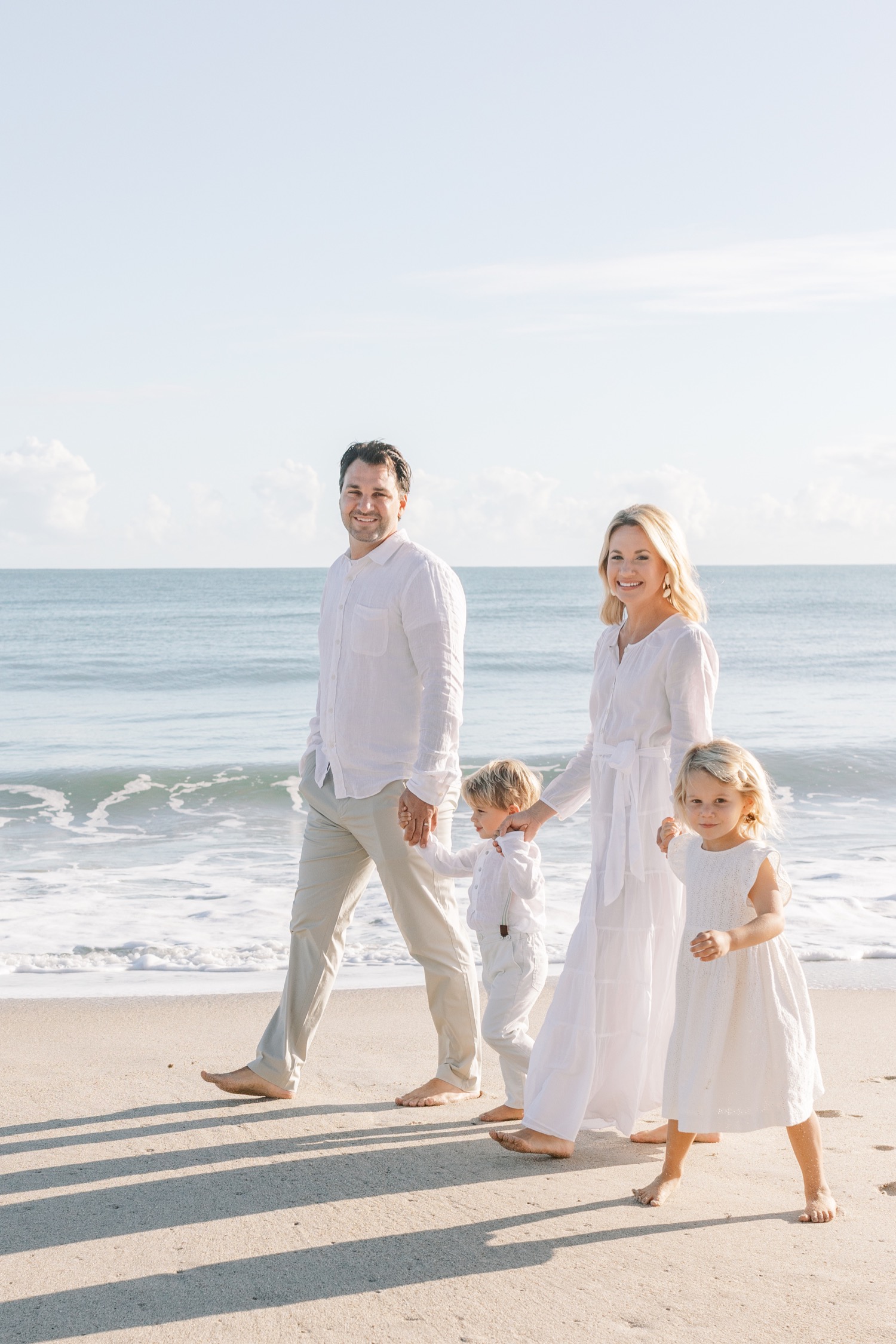 white-colored-Outfit-Ideas 70+ Best Family Photoshoot Outfit Ideas That You Must Check