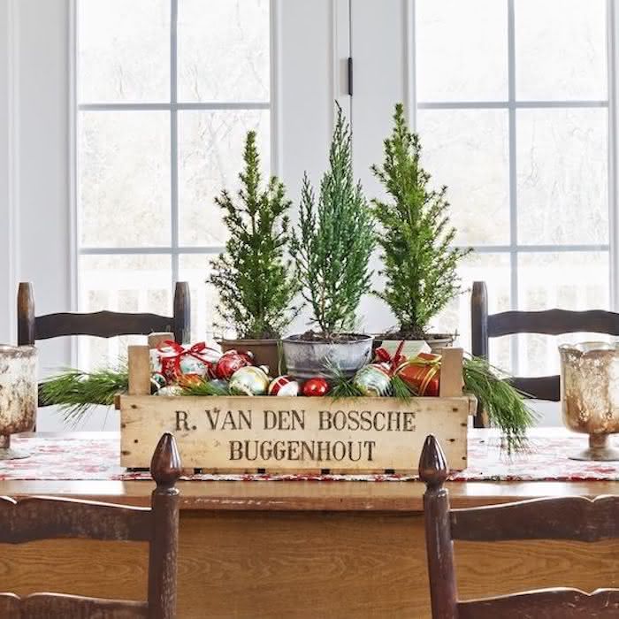 Christmas-Centerpiece.-1 Top 70+ Christmas Decoration Ideas in 2021/2022