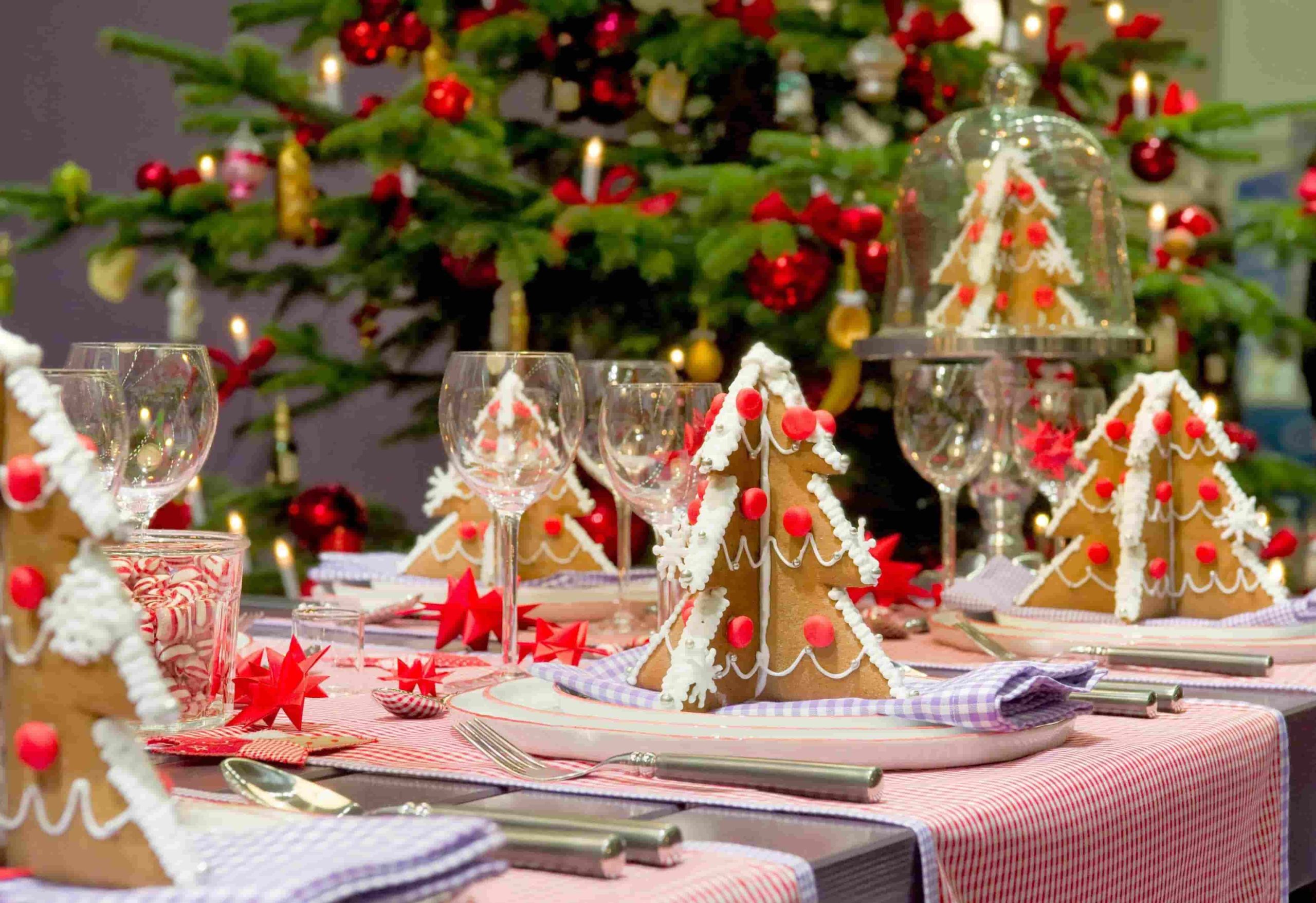 Christmas Table Decoration 2 scaled Top 70+ Christmas Decoration Ideas - 23