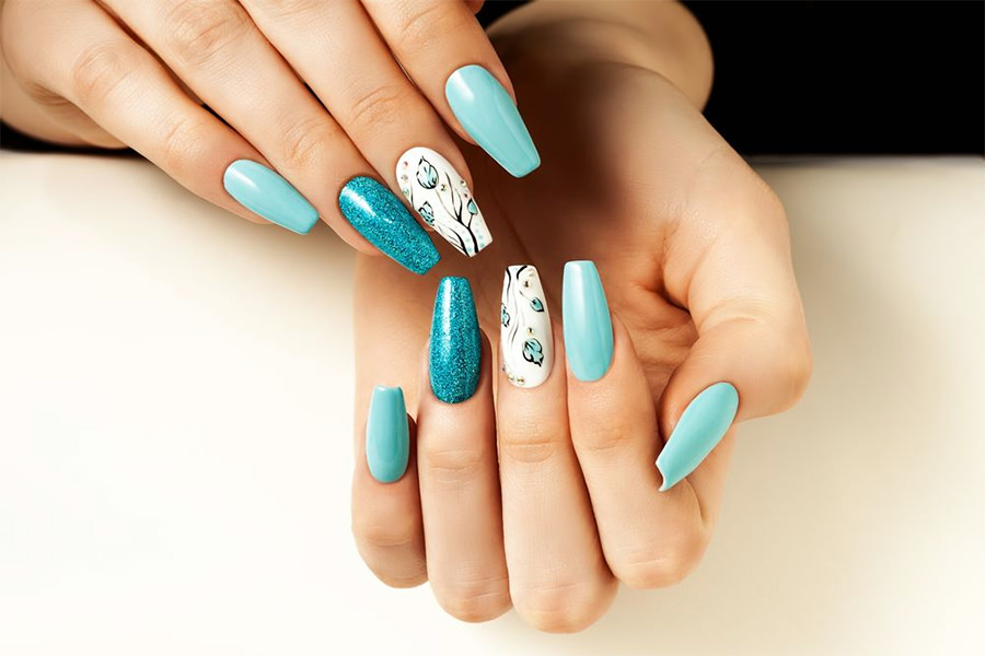 Coffin-Nails.-1 75+ Hottest Looking Nail Shapes for Women in 2022