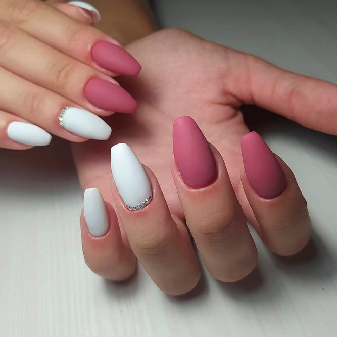 Coffin Nails 75+ Hottest Looking Nail Shapes for Women - 3