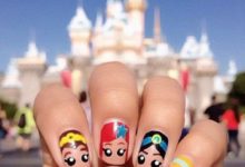 Disney nail art 15 Magical Disney Nail Designs That Look Cute - Christmas fingernails 2