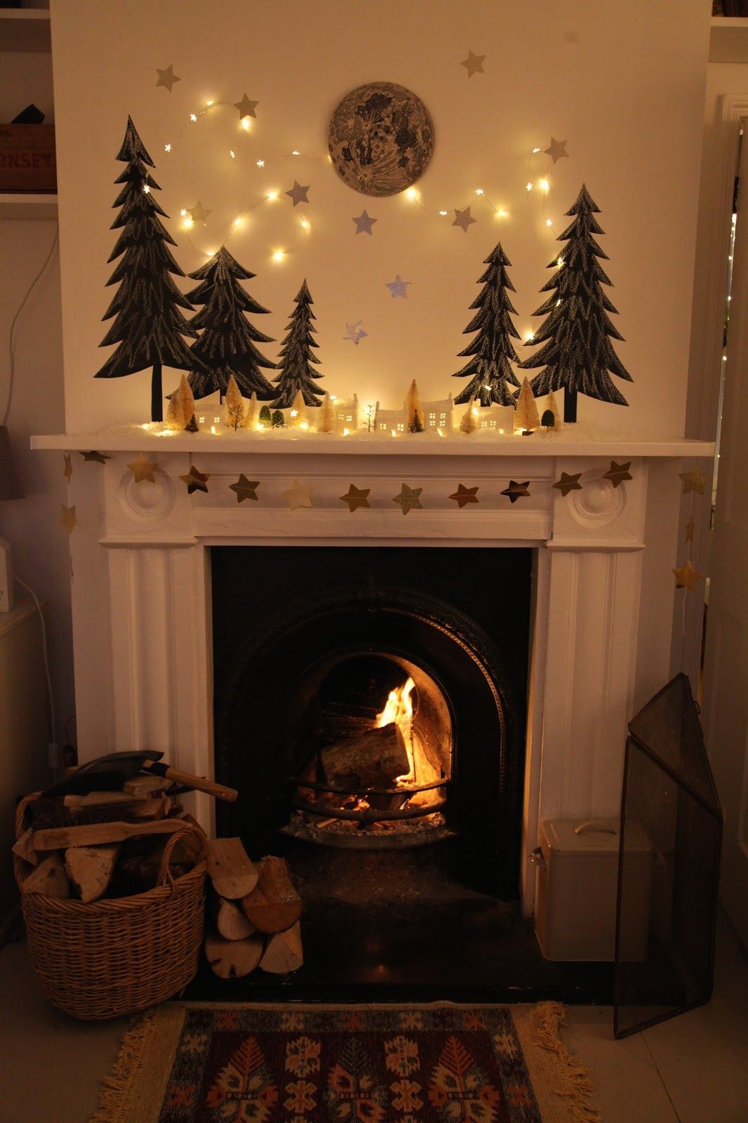 Fireplace-Decoration.-2 Top 70+ Christmas Decoration Ideas in 2021/2022