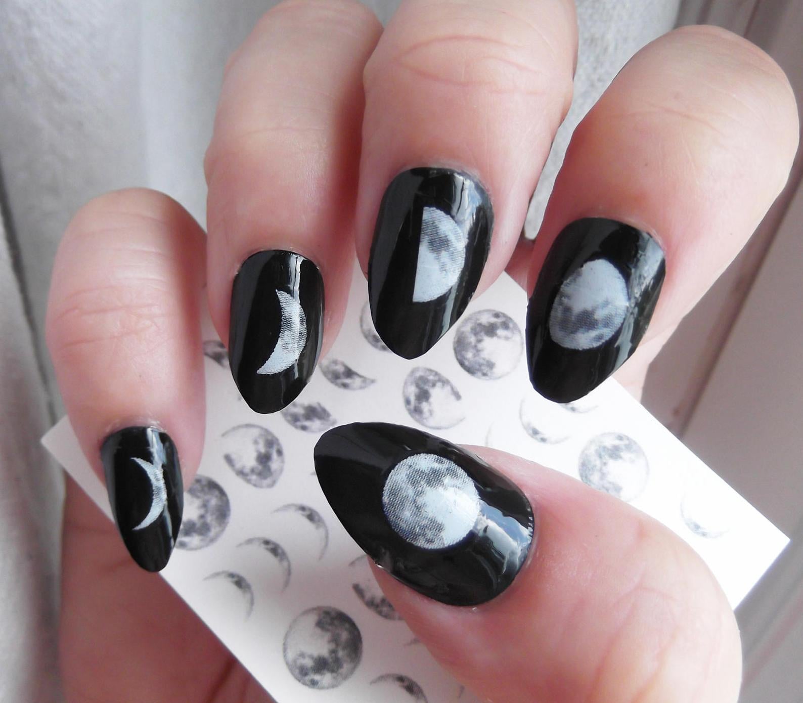 50+ Hottest Nail Art Studio Design Ideas 17 Geometric Half Moon 50+ Hottest Nail Art Studio Design Ideas - 17