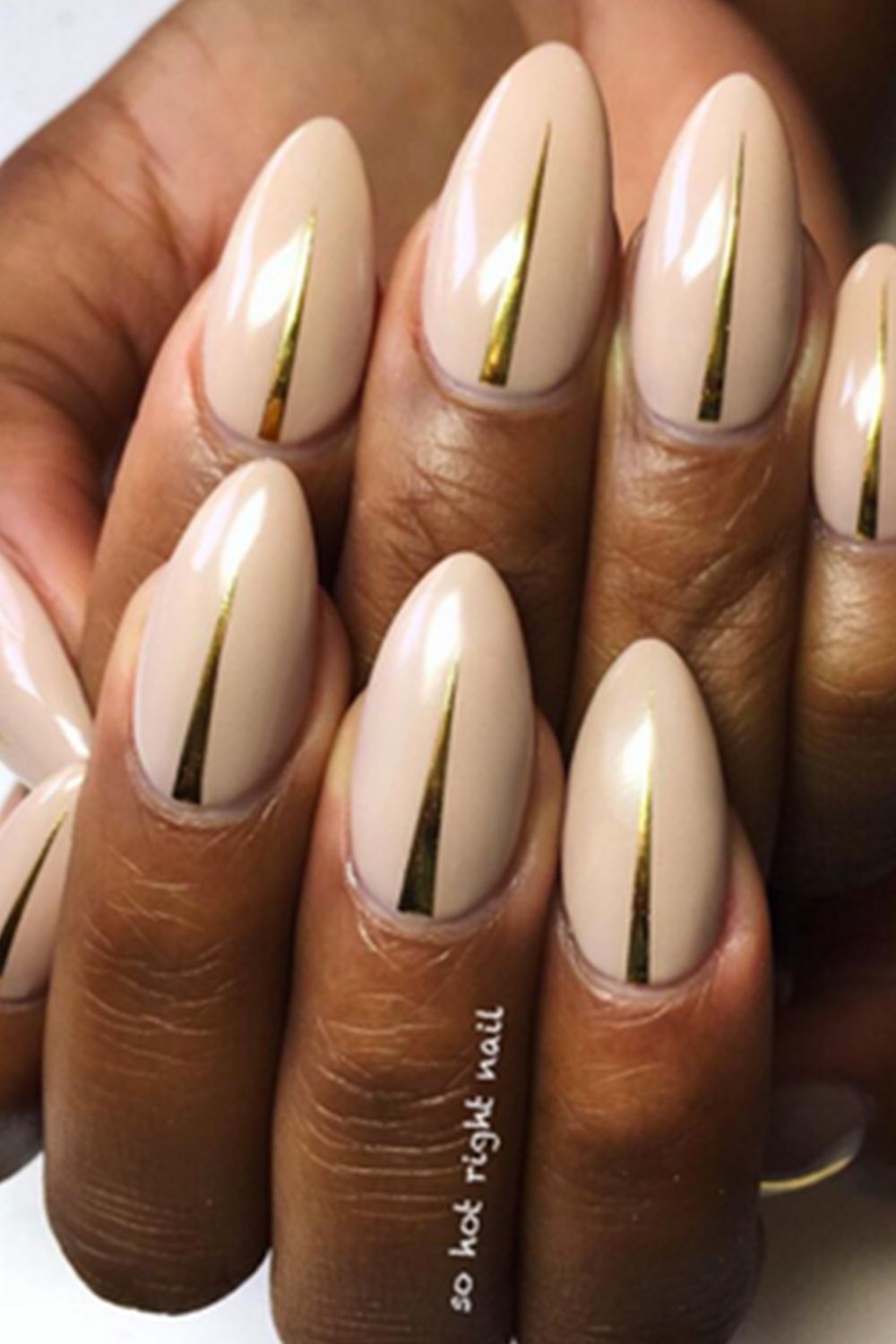 50+ Hottest Nail Art Studio Design Ideas 43 Golden Stripes. 1 50+ Hottest Nail Art Studio Design Ideas - 43