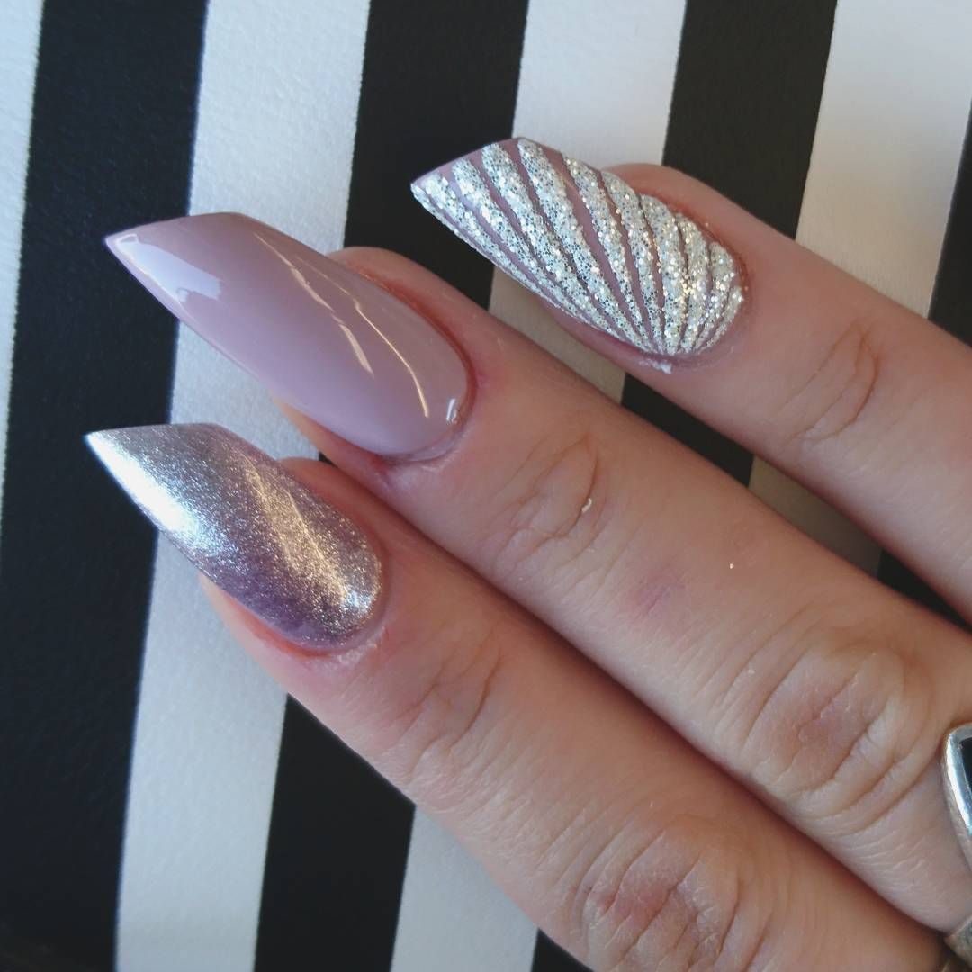 Lipstick Nails 1 75+ Hottest Looking Nail Shapes for Women - 66