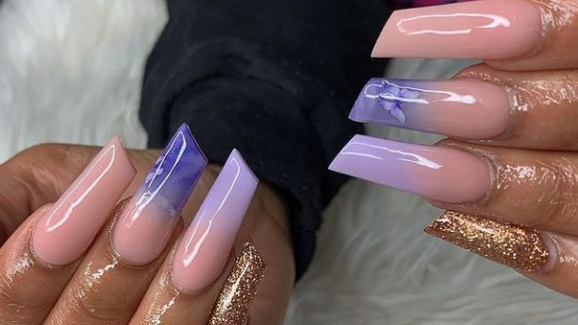 Lipstick Nails 2 75+ Hottest Looking Nail Shapes for Women - 73
