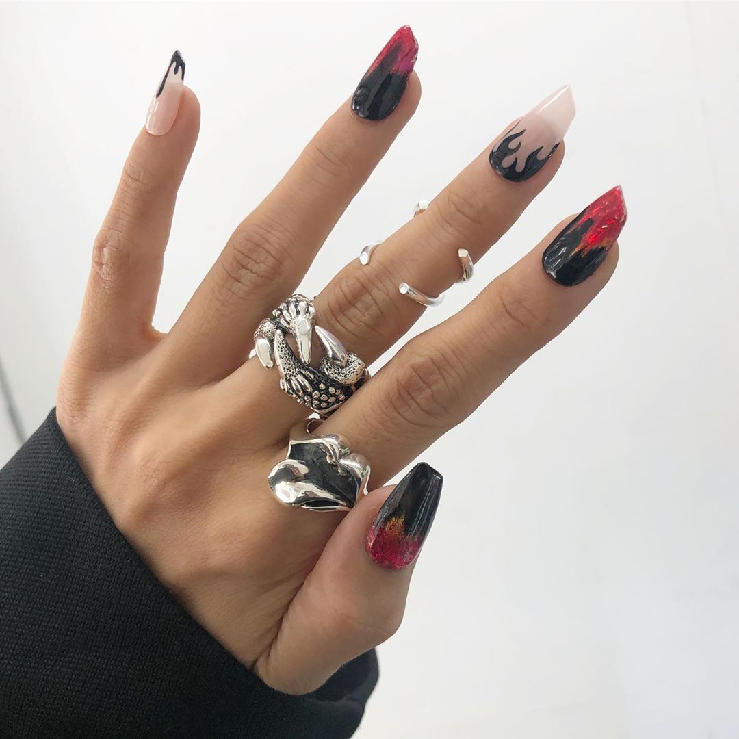 Lipstick Nails. 1 75+ Hottest Looking Nail Shapes for Women - 72