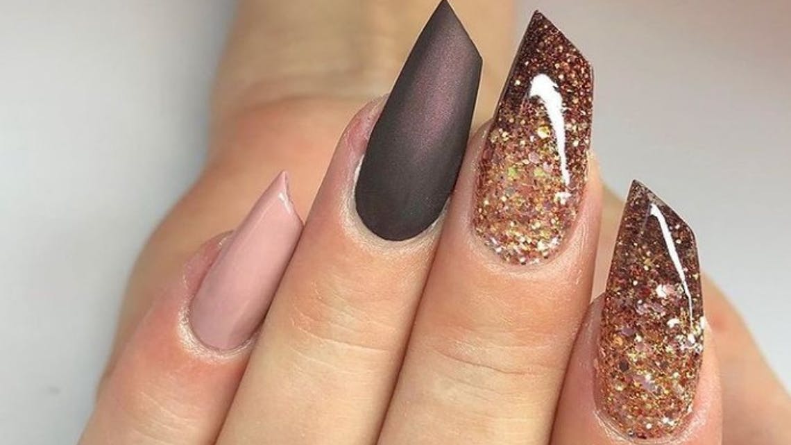 Lipstick Nails 75+ Hottest Looking Nail Shapes for Women - 64