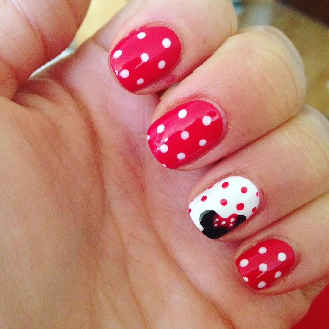 70+ Magical Disney Nail Designs That Look Cute 18 Minnie. 70+ Magical Disney Nail Designs That Look Cute - 18