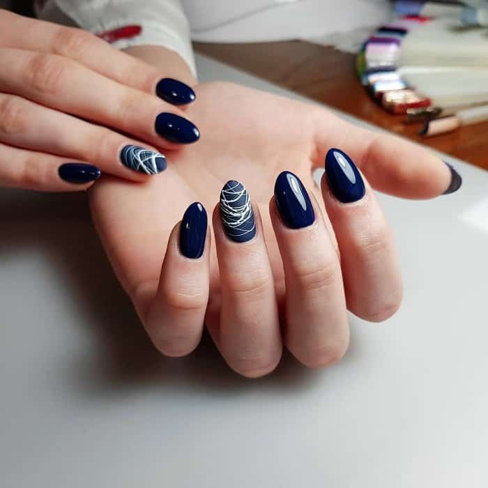 Moody Blue. 1 70+ Most Popular Gel Nail Colors - 26