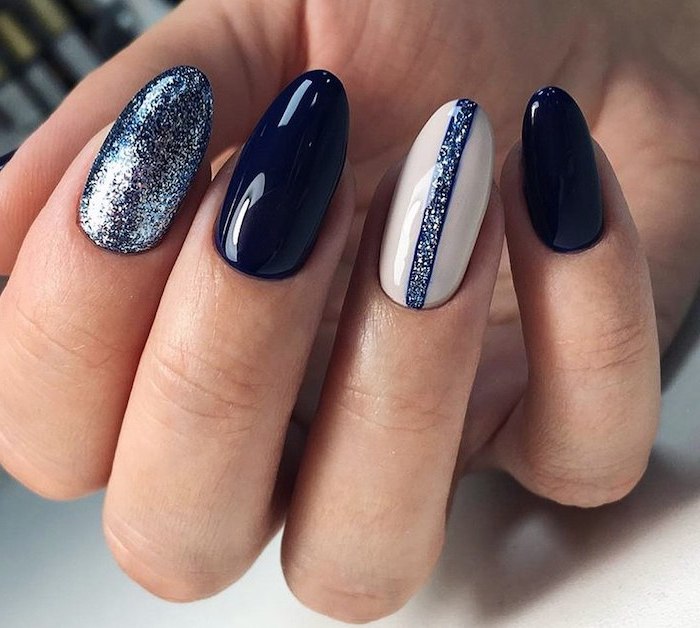 Moody-Blue.-2 70+ Most Popular Gel Nail Colors in 2022