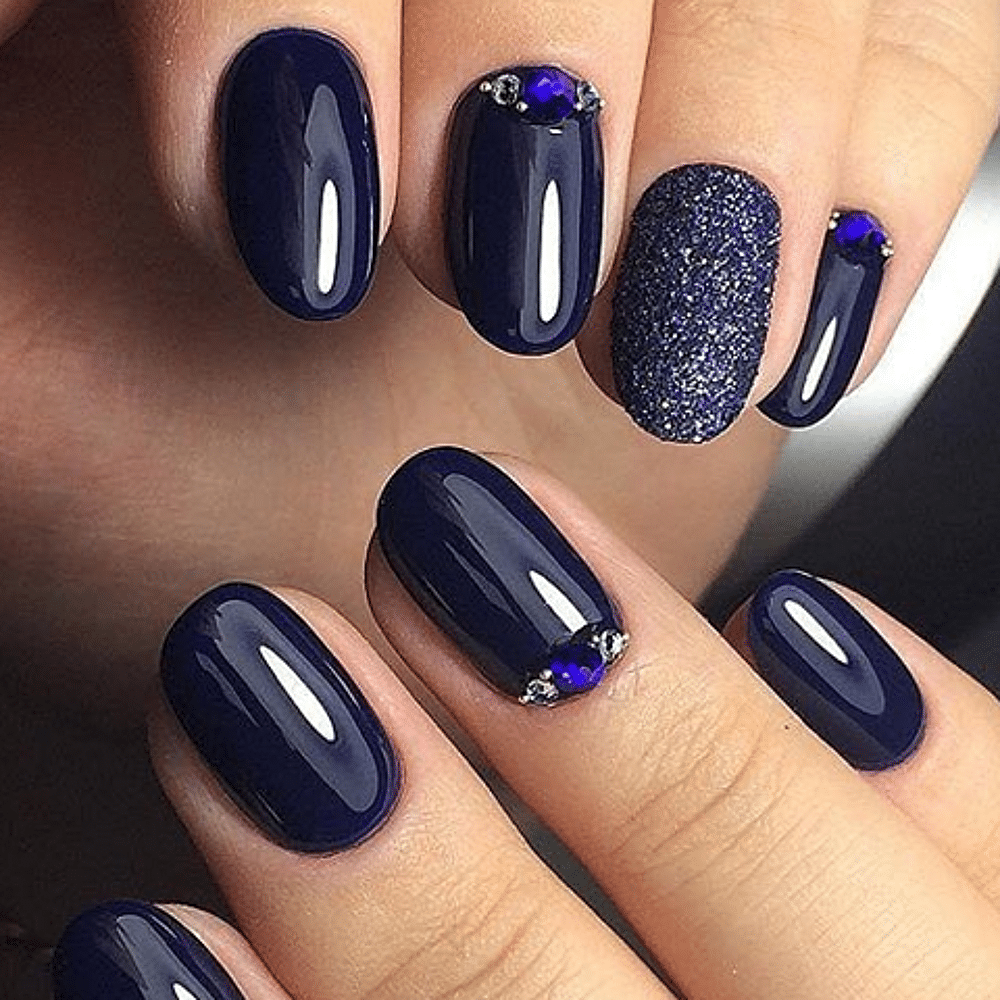 Moody Blue 70+ Most Popular Gel Nail Colors - 25