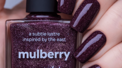 Mulberry 70+ Most Popular Gel Nail Colors - Women Fashion 59