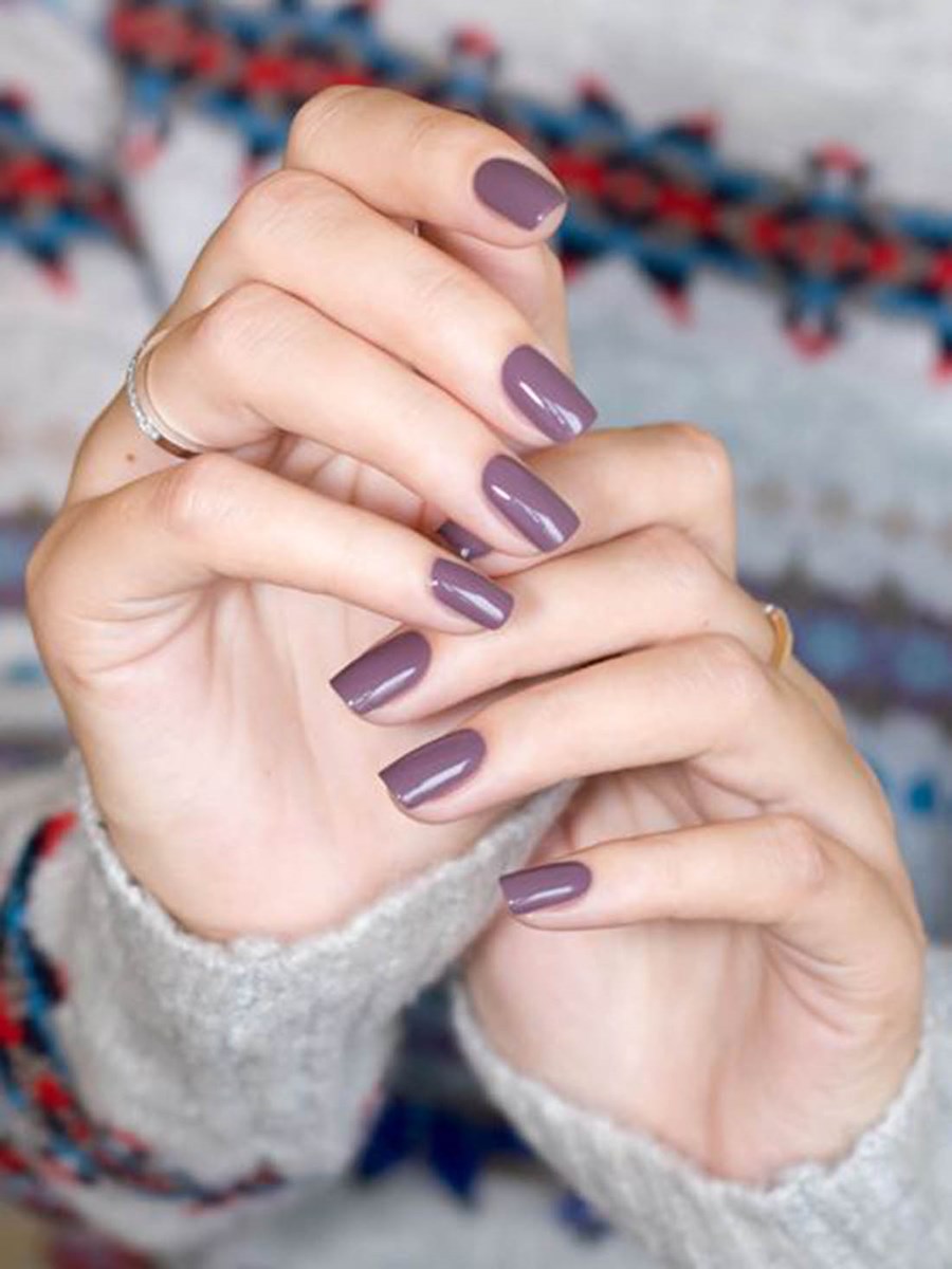 Muted Mauve. 2 70+ Most Popular Gel Nail Colors - 10