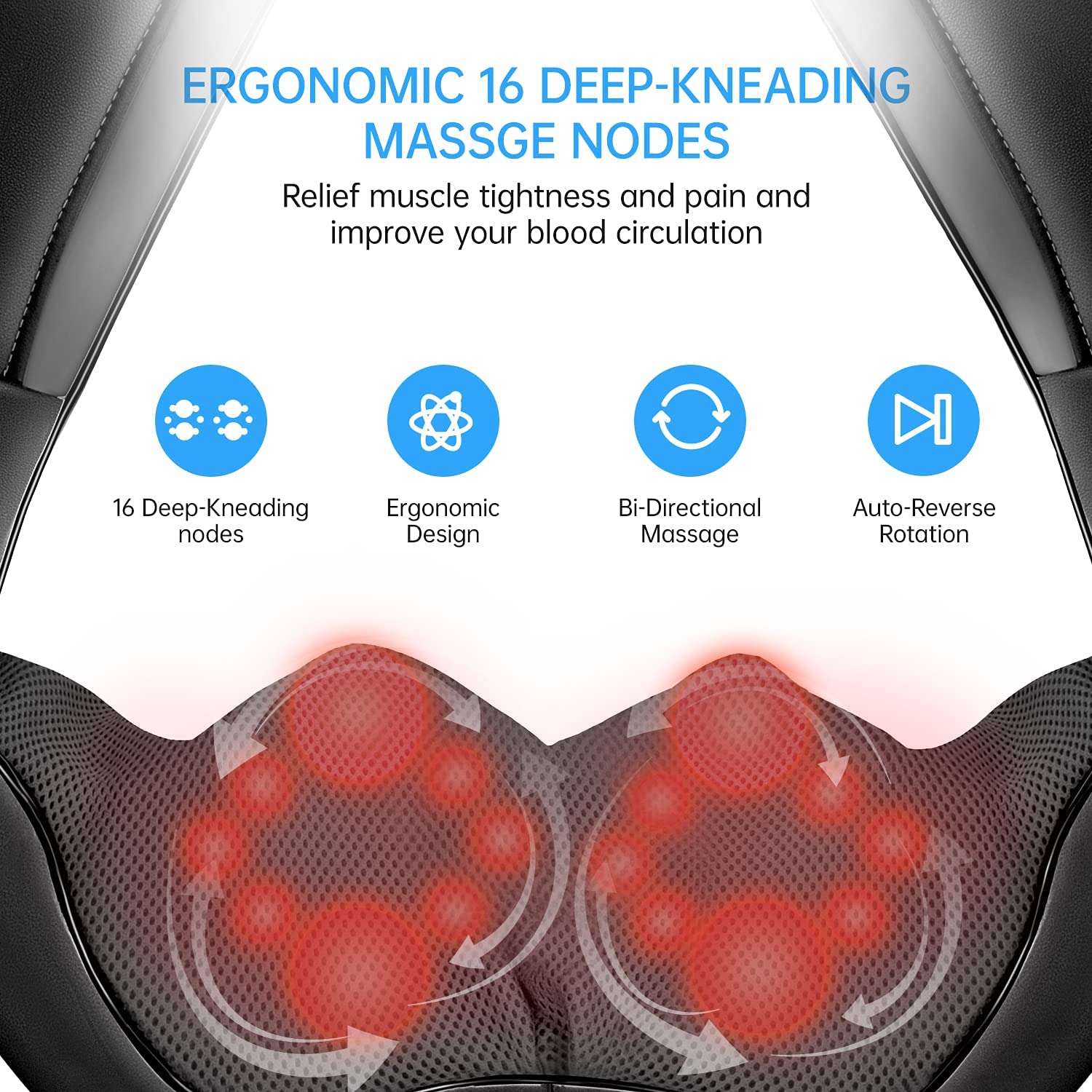 Best 15 Valentine's Day Gift Ideas for Husband 10 Neck Back and Shoulder Massager. Best 15 Valentine's Day Gift Ideas for Husband - 6