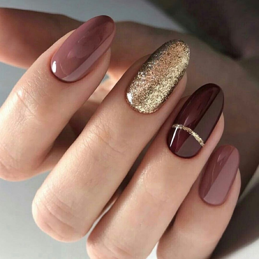 Oval Nail Shape... 75+ Hottest Looking Nail Shapes for Women - 16