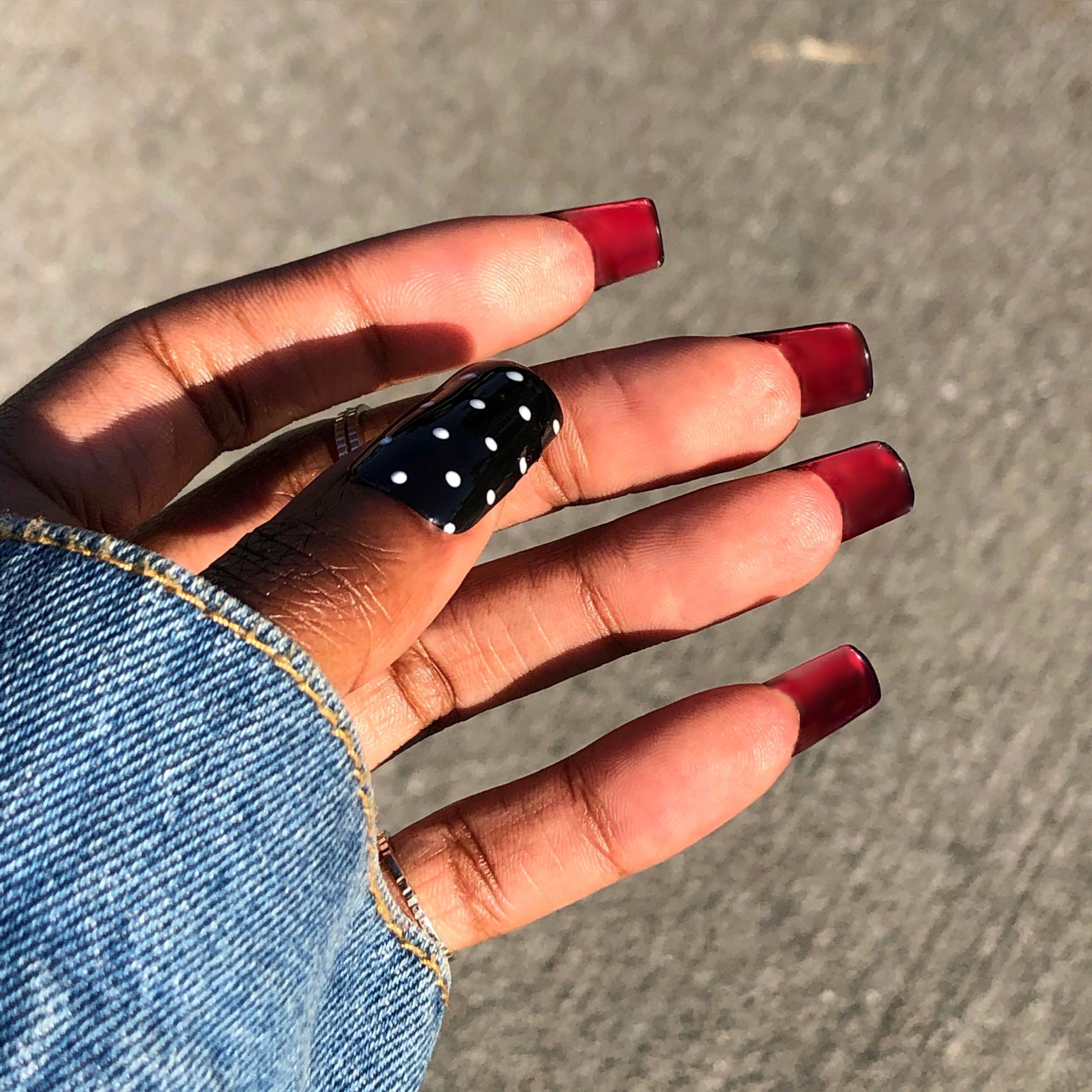 50+ Hottest Nail Art Studio Design Ideas 31 Peekaboo Nail Design. scaled 50+ Hottest Nail Art Studio Design Ideas - 31
