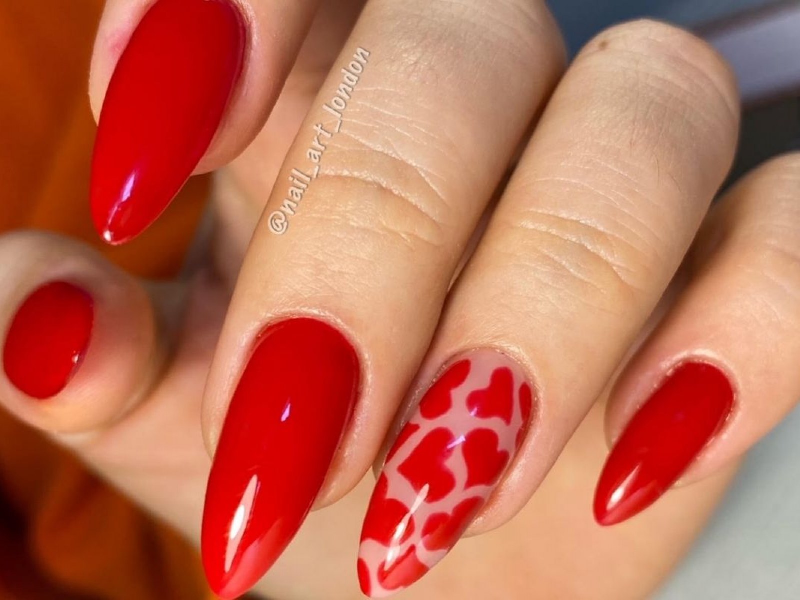 Red-1 70+ Most Popular Gel Nail Colors in 2022