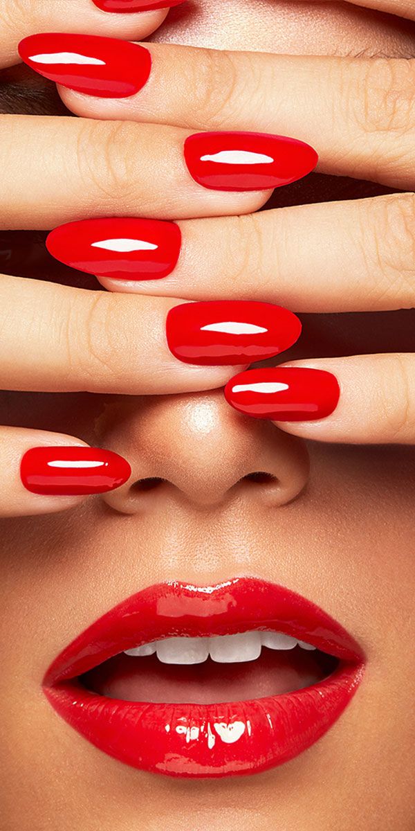 Red. 70+ Most Popular Gel Nail Colors - 53