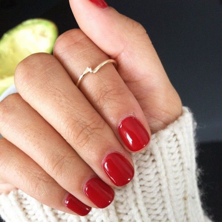 Red. 70+ Most Popular Gel Nail Colors - 51