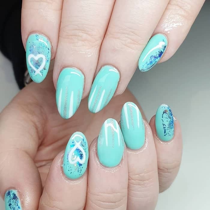 Spearmint-2 70+ Most Popular Gel Nail Colors in 2022