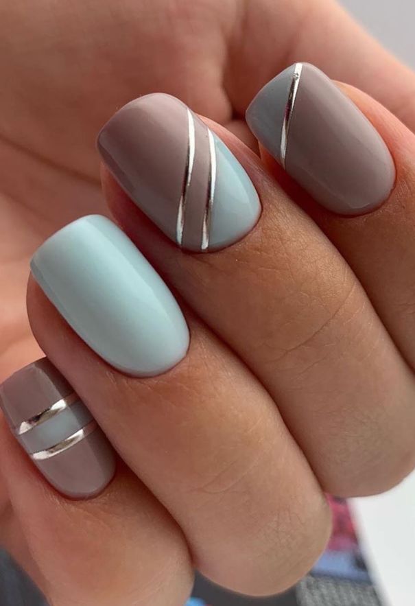 Square Nails. 1 75+ Hottest Looking Nail Shapes for Women - 38