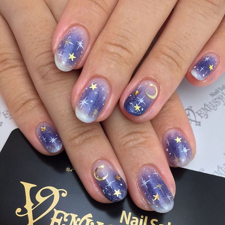 50+ Hottest Nail Art Studio Design Ideas 26 Star Nail Design 50+ Hottest Nail Art Studio Design Ideas - 26