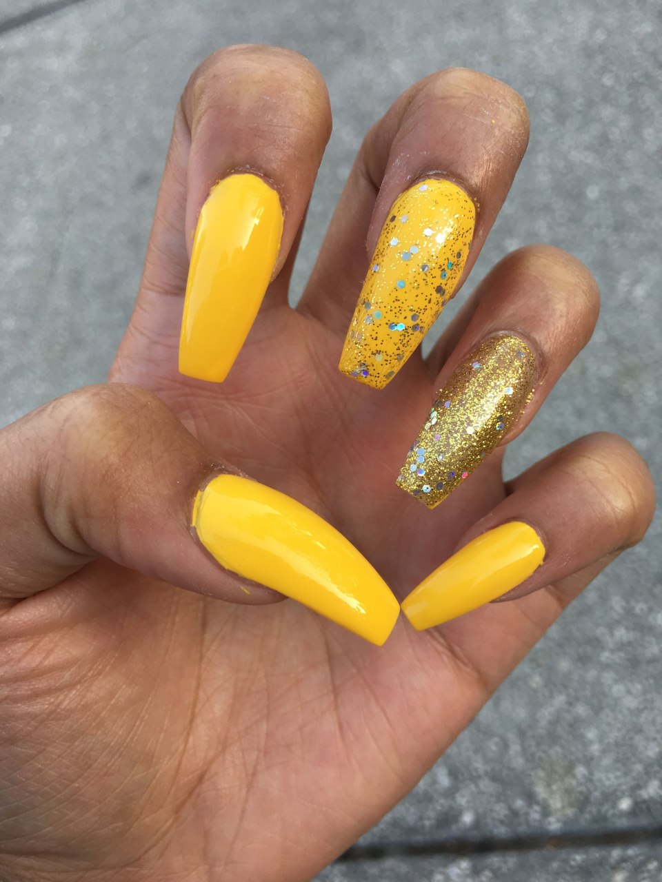 Vibrant Yellow 2 70+ Most Popular Gel Nail Colors - 19