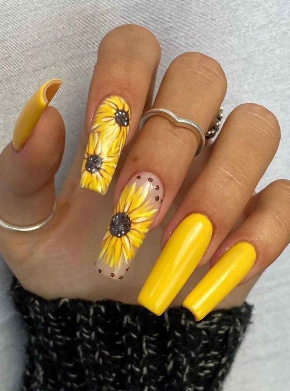 Vibrant Yellow 70+ Most Popular Gel Nail Colors - 20