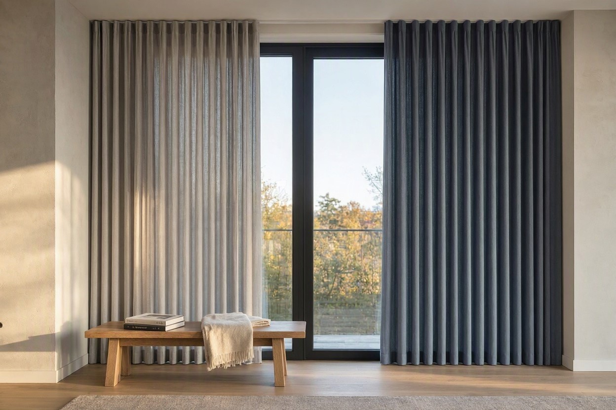 Wave and Ripple Fold Curtains for Modern Interiors 15 Hottest Curtain Design Ideas - 6