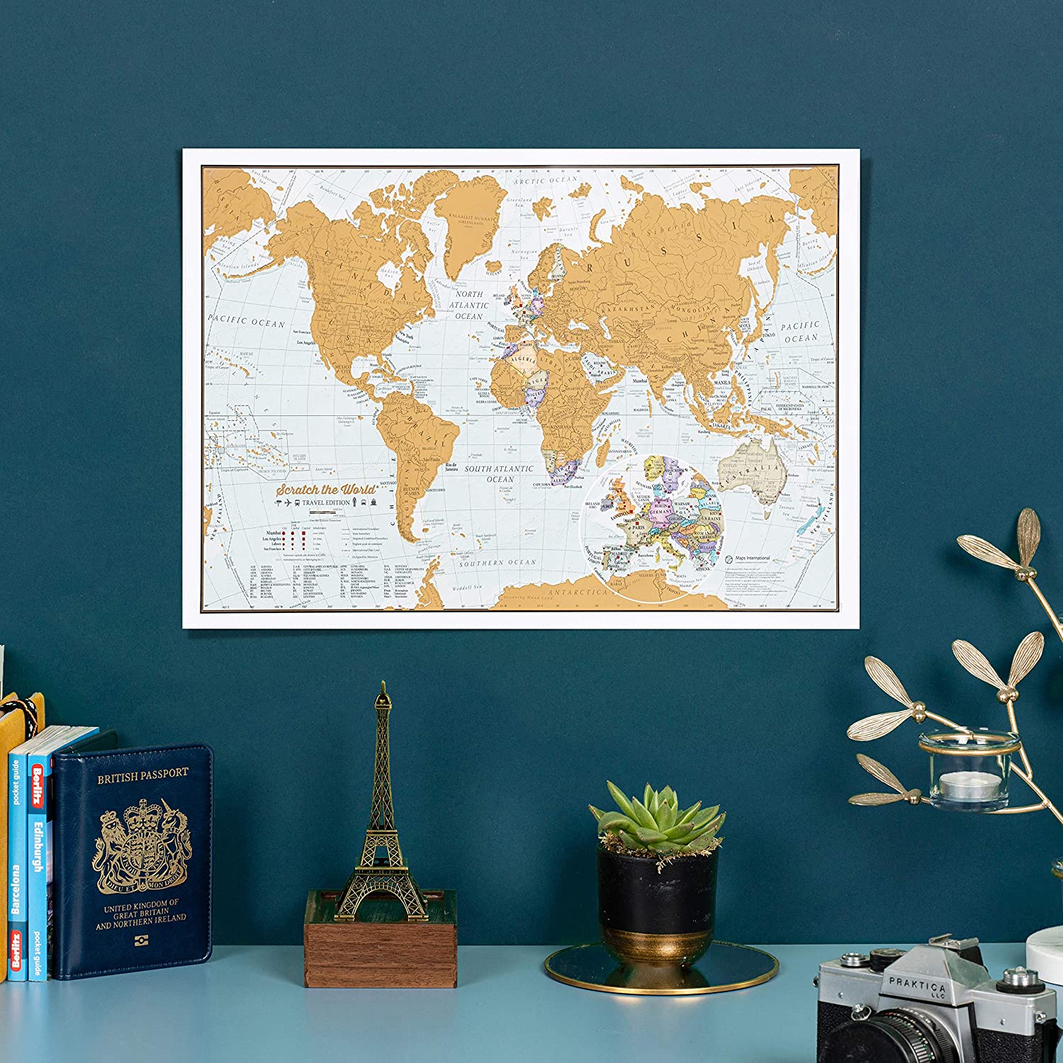 Best 15 Valentine's Day Gift Ideas for Husband 16 map Best 15 Valentine's Day Gift Ideas for Husband - 11