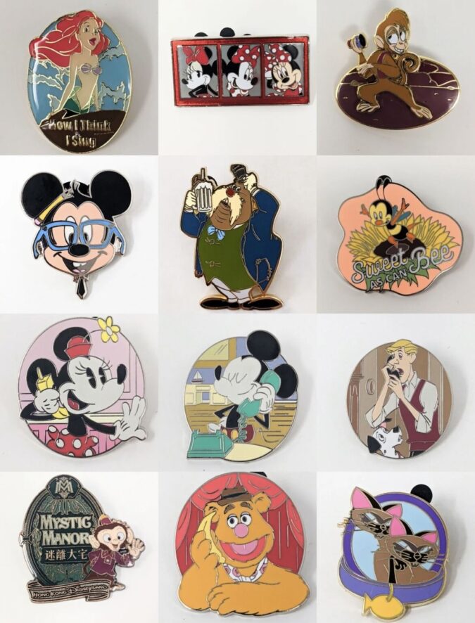 Cartoon-character-custom-pins.-675x886 25+ Most Famous Cartoon Characters of All Time