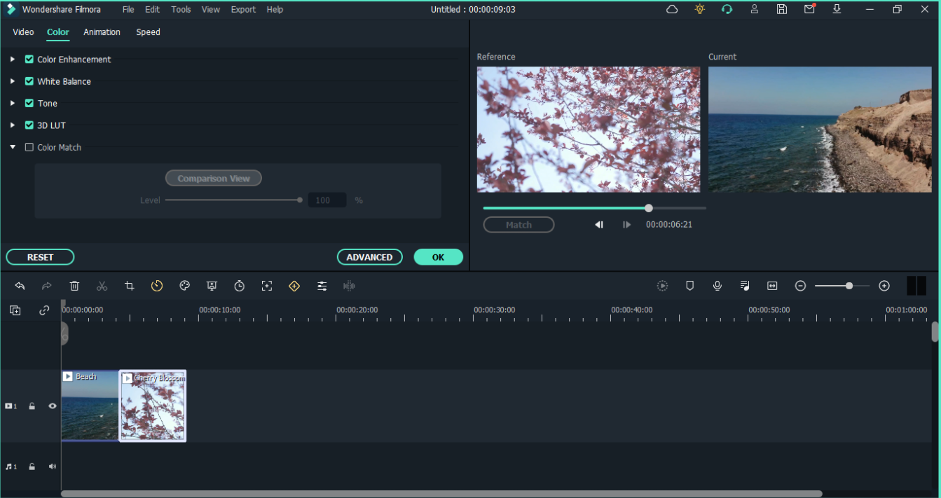 Color-Match Wondershare Filmora - The Best Software for Creators to Make a Stylish  Video