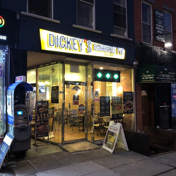 12 Must-Visit Restaurants in NYC 12 Dickeys Barbecue Pit. 12 Must-Visit Restaurants in NYC - 5