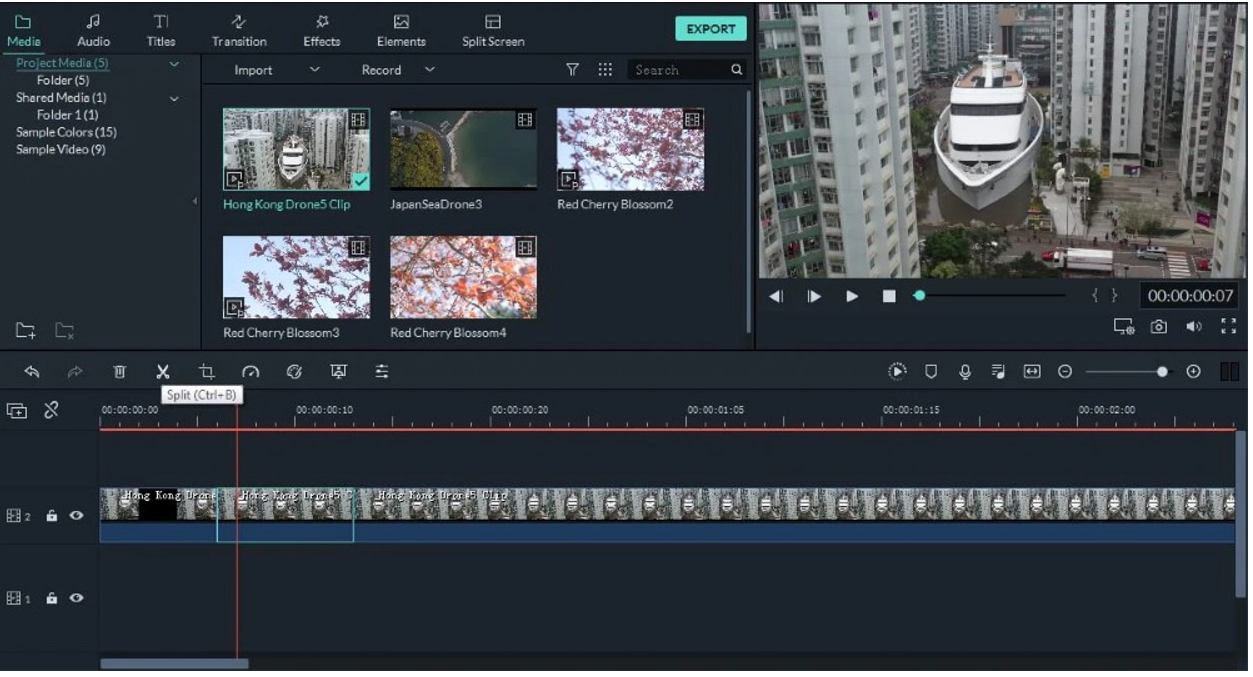 Edit the Clip and add it to the Timeline Wondershare Filmora - The Best Software for Creators to Make a Stylish Video - 11