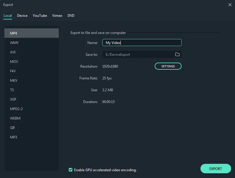 Wondershare Filmora - The Best Software for Creators to Make a Stylish Video 23 Export Video Wondershare Filmora - The Best Software for Creators to Make a Stylish Video - 15