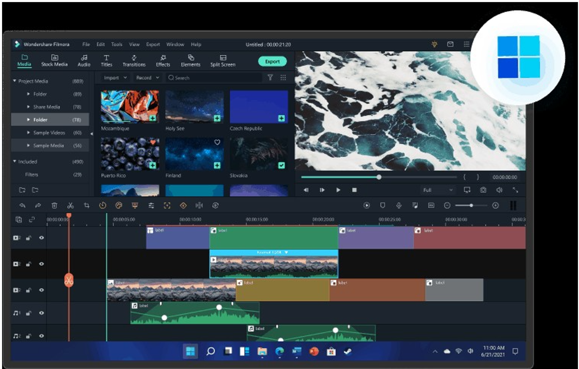 Windows Drive Wondershare Filmora - The Best Software for Creators to Make a Stylish Video - 7